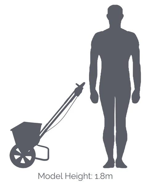 Bristol Rock Seed and Fertiliser Drop Spreader - 30Kg - Image 5