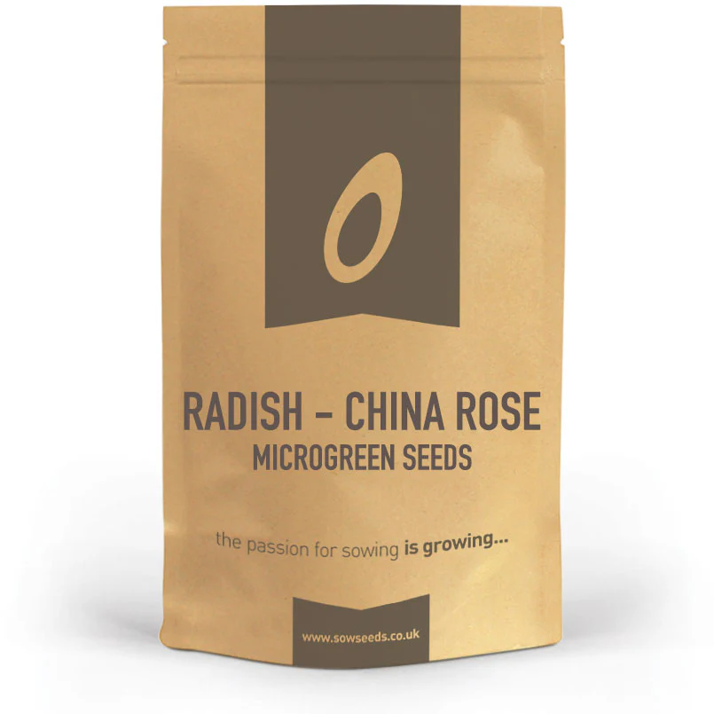 Radish China Rose Microgreens Seeds - Image 2