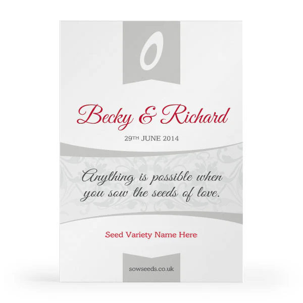 Wedding Favour Seeds (50 Packets) - Image 3