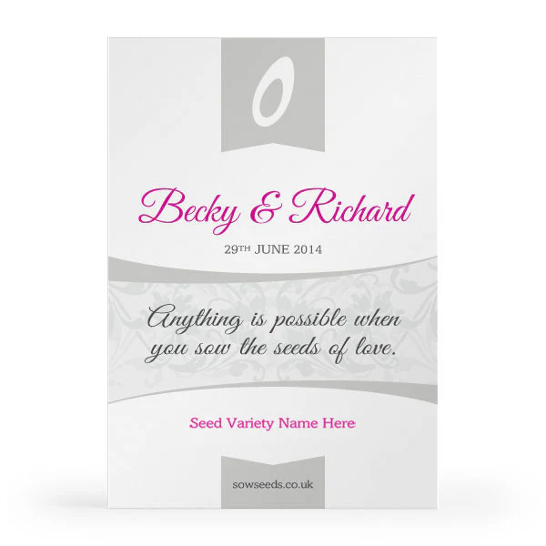 Wedding Favour Seeds (50 Packets) - Image 4