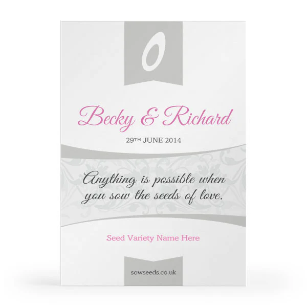 Wedding Favour Seeds (50 Packets) - Image 5